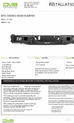 DVB Off-ROAD MTO Series Installatiehandleiding