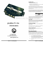 Fright Ideas PICOBOO FI-104 Manuale operativo