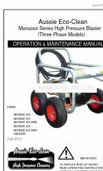 AUSSIE ECO-CLEAN Monsoon 300 Wartungshandbuch