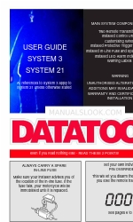 Datatool system 21 Manuale d'uso