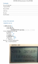DATATRAC 400H Istruzioni per la configurazione