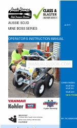 Aussie Pumps MINE BOSS SCUD 351 Operator's Instruction Manual