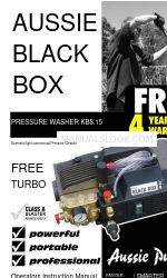 Aussie Pumps Aussie Black Box KB8.15 Manuale di istruzioni per l'operatore