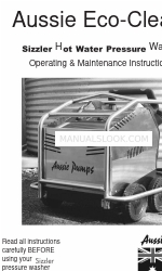 Aussie Pumps Eco-Clean Sizzler Operating & Maintenance Instructions