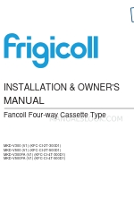 Frigicoll MKD-V500FA Installation & Owner's Manual