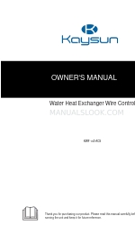 Frigicoll Kaysun KWF 140 ACS Owner's Manual