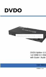 DVDO DVDO-Splitter-12-SE Benutzerhandbuch