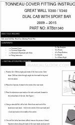 AUSSIE TONNEAU ATB01340 Instructions de montage