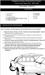 AUSSIE TONNEAU ATR01011 Istruzioni per l'installazione