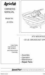 Agri-Fab 45-0324 Benutzerhandbuch