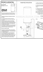 DVI Lighting PERCUSSION DVP4571 Інструкція з монтажу