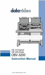 Datavideo AD-200 Main Unit Manual de instrucciones