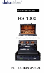 Datavideo HS-1000 Manual de instruções