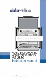 Datavideo MS-2850G Manuale di istruzioni