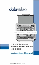 Datavideo MS-3200 Manual de instruções