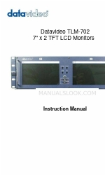 Datavideo TLM-702 Manuale di istruzioni