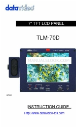 Datavideo TLM-70D Instrukcja obsługi