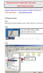 Datavideo DAC-200 Wichtige Hinweise