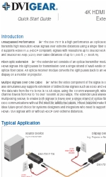 DVIGear DVI-7317-TX Quick Start Manual