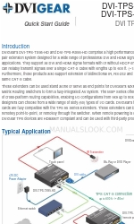 DVIGear DVI-TPS-RX95-HD Quick Start Manual