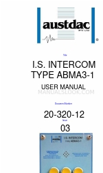 Austdac ABMA3-1 사용자 설명서