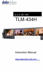 Datavideo TLM-434H Manual de instrucciones