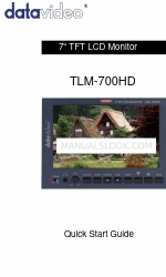 Datavideo TLM-700HD Manual de início rápido