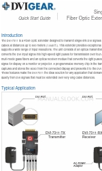 DVIGear DVI-7311 Hızlı Başlangıç Kılavuzu