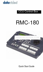 Datavideo RMC-180 Manual de instruções