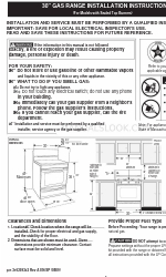 Frigidaire Designer Series Інструкція з монтажу Посібник з монтажу