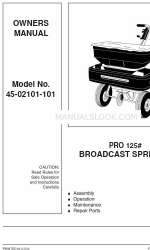 Agri-Fab PRO 125 Manual del usuario