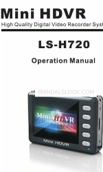 DVR LS-H720 操作マニュアル