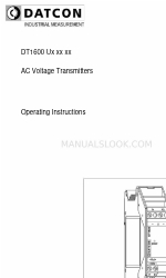 Datcon DT1600 U Series Manual de instrucciones