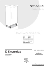 Frigidaire FCRS201RFB Manual Energi