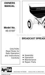 Agri-Fab 45-0187 Посібник користувача
