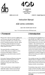 4qd 4QD Series Manual de instruções