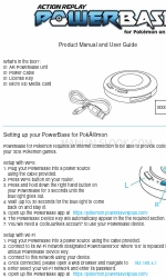 Datel Action Replay PowerBase Product Manual And User Manual