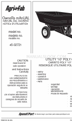 Agri-Fab 45-02721 Benutzerhandbuch