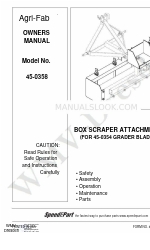 Agri-Fab 45-0358 オーナーズマニュアル