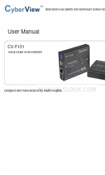 Austin Hughes CyberView CV-F101 Manual do utilizador