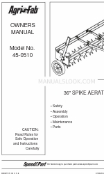 Agri-Fab 45-0510 Benutzerhandbuch