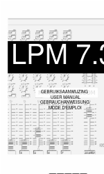 Dateq LPM 7.3 Manual del usuario