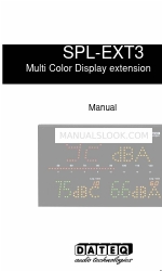 Dateq SPL-EXT3 Manual