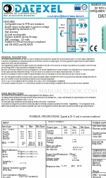 Datexel DAT 4631 B Manual