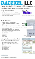 Datexel Simply Modbus Instrukcja konfiguracji