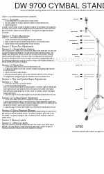 Dw Drums DW 9700 Benutzerhandbuch
