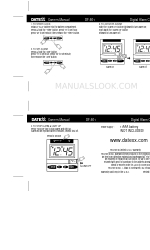 Datexx Df-601 Manual del usuario