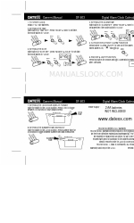 Datexx DF-603 소유자 매뉴얼