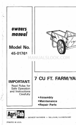 Agri-Fab 45-01761 Panduan Pemilik