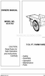 Agri-Fab 45-01763 Benutzerhandbuch